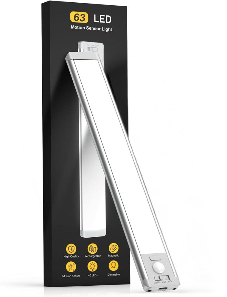 Sensor Barra de Luz LED XL — Recargable e Inalámbrica