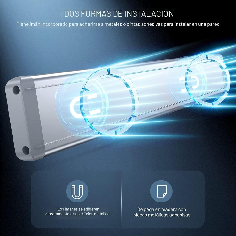 Sensor Barra de Luz LED XL — Recargable e Inalámbrica
