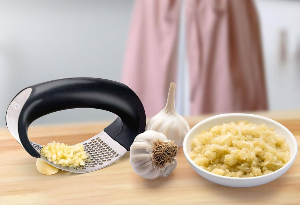 AjoPro Steel-Prensa  Moledor Picador Ajo Machacador Triturador Acero